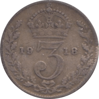 1918 THREEPENCE ( FINE ) - Threepence - Cambridgeshire Coins