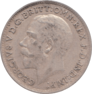 1918 THREEPENCE ( VF ) 4 - Threepence - Cambridgeshire Coins