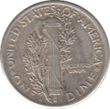 1918 USA SILVER DIME DENVER MINT - SILVER WORLD COINS - Cambridgeshire Coins
