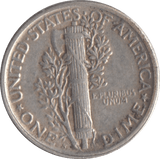 1918 USA SILVER DIME SAN FRANCISCO MINT - SILVER WORLD COINS - Cambridgeshire Coins