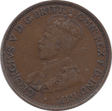 1919 AUSTRALIA HALF PENNY - WORLD COINS - Cambridgeshire Coins