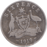 1919 AUSTRALIA SIXPENCE - WORLD COINS - Cambridgeshire Coins