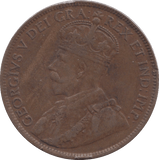 1919 CANADA ONE CENT - WORLD COINS - Cambridgeshire Coins