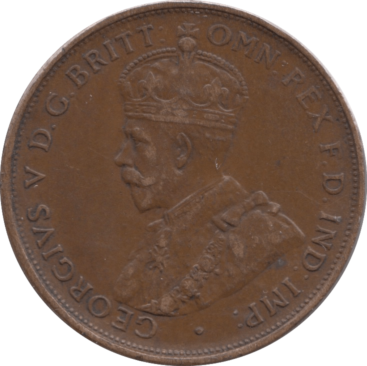 1919 COMMONWEALTH AUSTRALIA ONE PENNY - WORLD COINS - Cambridgeshire Coins