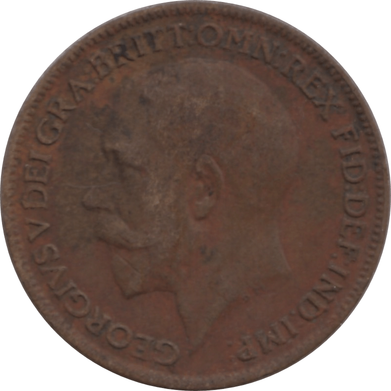 1919 FARTHING 2 ( VF ) 49 - Farthing - Cambridgeshire Coins