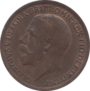 1919 FARTHING ( EF ) 2 - Farthing - Cambridgeshire Coins