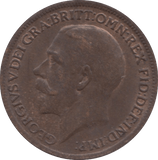 1919 FARTHING ( EF ) 2 - Farthing - Cambridgeshire Coins