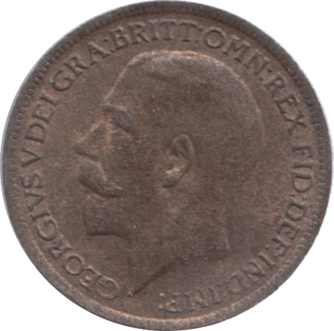 1919 FARTHING ( EF ) A - Farthing - Cambridgeshire Coins