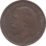 1919 FARTHING ( EF ) - Farthing - Cambridgeshire Coins