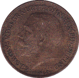 1919 FARTHING ( EF ) - Farthing - Cambridgeshire Coins