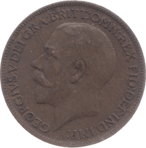 1919 FARTHING ( GVF ) 3 - Farthing - Cambridgeshire Coins