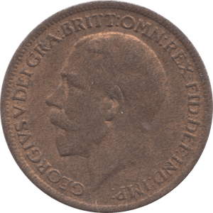 1919 FARTHING ( VF ) - Farthing - Cambridgeshire Coins