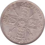 1919 FLORIN ( EF ) C - Florin - Cambridgeshire Coins