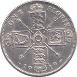 1919 FLORIN ( EF ) - FLORIN - Cambridgeshire Coins