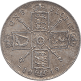 1919 FLORIN ( VF ) 10 - Florin - Cambridgeshire Coins