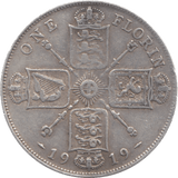 1919 FLORIN ( VF ) 11 - Florin - Cambridgeshire Coins