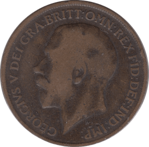 1919 H 1 PENNY ( NF ) 6 - Penny - Cambridgeshire Coins