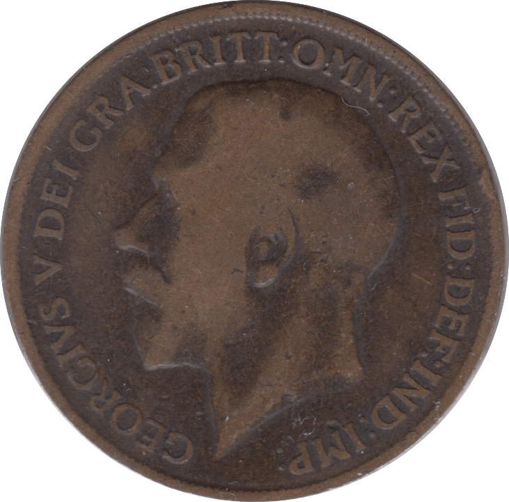 1919 H 1 PENNY ( NF ) 6 - Penny - Cambridgeshire Coins