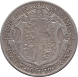 1919 HALFCROWN ( FINE ) 3 - Halfcrown - Cambridgeshire Coins