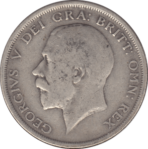 1919 HALFCROWN ( FINE ) 7 - Halfcrown - Cambridgeshire Coins