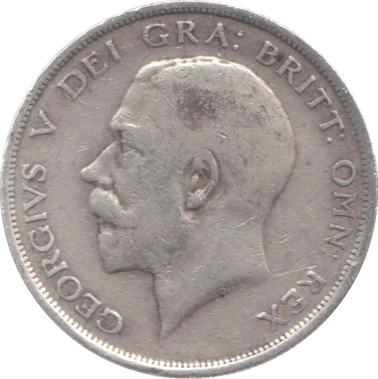 1919 HALFCROWN ( FINE ) 8 - Halfcrown - Cambridgeshire Coins