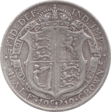 1919 HALFCROWN ( FINE ) 9 - Halfcrown - Cambridgeshire Coins