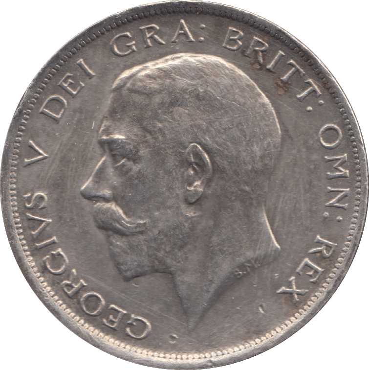 1919 HALFCROWN ( GVF ) 7 - Halfcrown - Cambridgeshire Coins