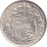 1919 HALFCROWN ( UNC ) - Halfcrown - Cambridgeshire Coins