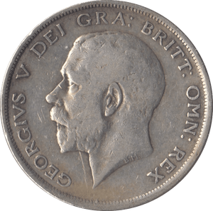 1919 HALFCROWN ( VF ) - Halfcrown - Cambridgeshire Coins