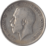 1919 HALFCROWN ( VF ) - Halfcrown - Cambridgeshire Coins