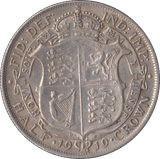 1919 HALFCROWN ( VF ) - HALFCROWN - Cambridgeshire Coins