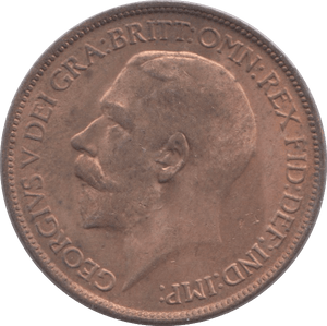 1919 HALFPENNY ( BU ) - Halfpenny - Cambridgeshire Coins