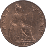 1919 HALFPENNY ( BU ) - Halfpenny - Cambridgeshire Coins