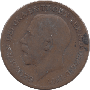 1919 KN PENNY ( FINE ) - Penny - Cambridgeshire Coins