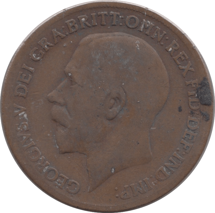 1919 KN PENNY ( FINE ) - Penny - Cambridgeshire Coins