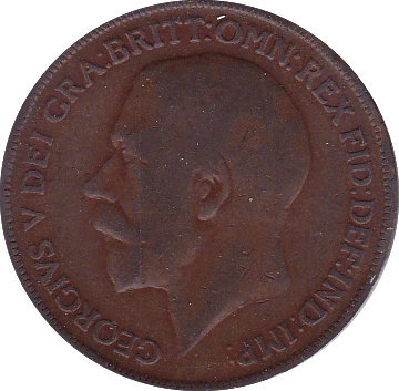 1919 KN PENNY ( GF ) A - Penny - Cambridgeshire Coins