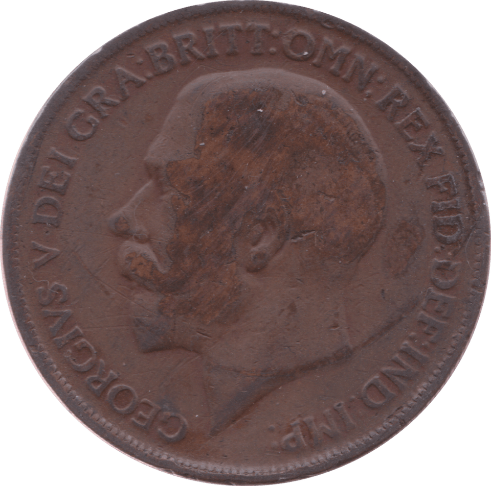 1919 KN PENNY ( GF ) F - Penny - Cambridgeshire Coins