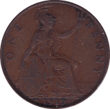 1919 KN PENNY ( GF ) - Penny - Cambridgeshire Coins