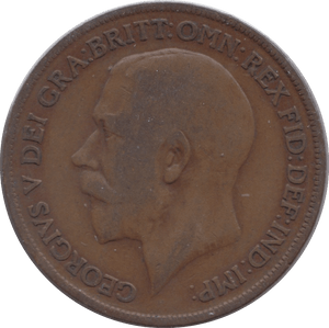 1919 KN PENNY ( NF ) - Penny - Cambridgeshire Coins