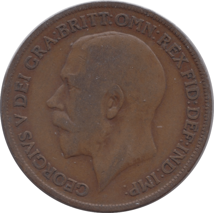 1919 KN PENNY ( NF ) - Penny - Cambridgeshire Coins