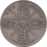 1919 ONE FLORIN ( GF ) 8 - Florin - Cambridgeshire Coins