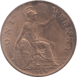 1919 PENNY ( AUNC ) 7 - Penny - Cambridgeshire Coins