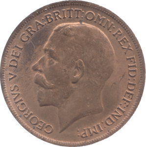 1919 PENNY ( AUNC ) 7 - Penny - Cambridgeshire Coins