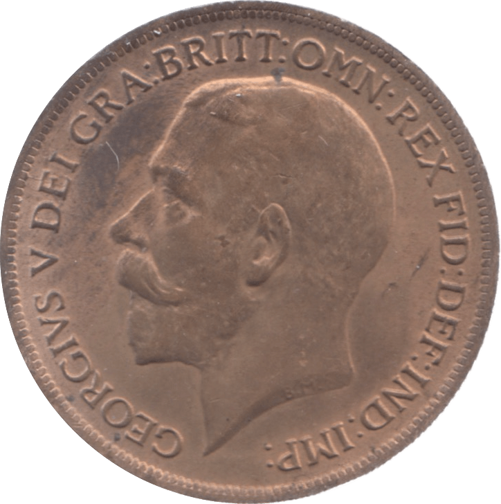 1919 PENNY ( AUNC ) 7 - Penny - Cambridgeshire Coins