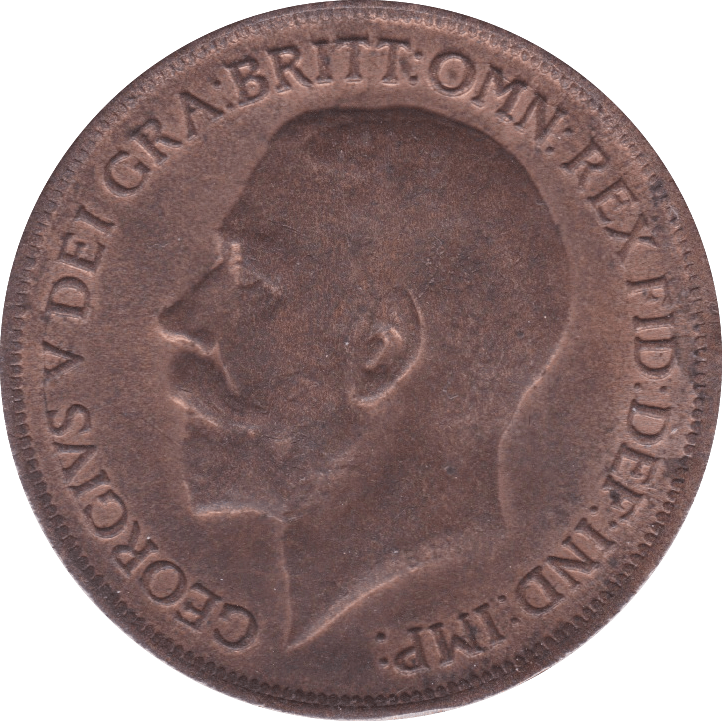 1919 PENNY ( AUNC ) A - Penny - Cambridgeshire Coins