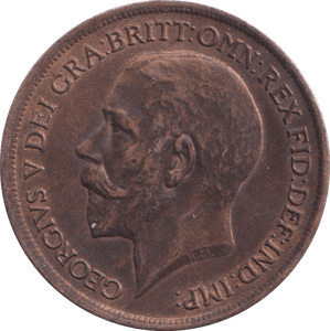 1919 PENNY ( AUNC ) - Penny - Cambridgeshire Coins