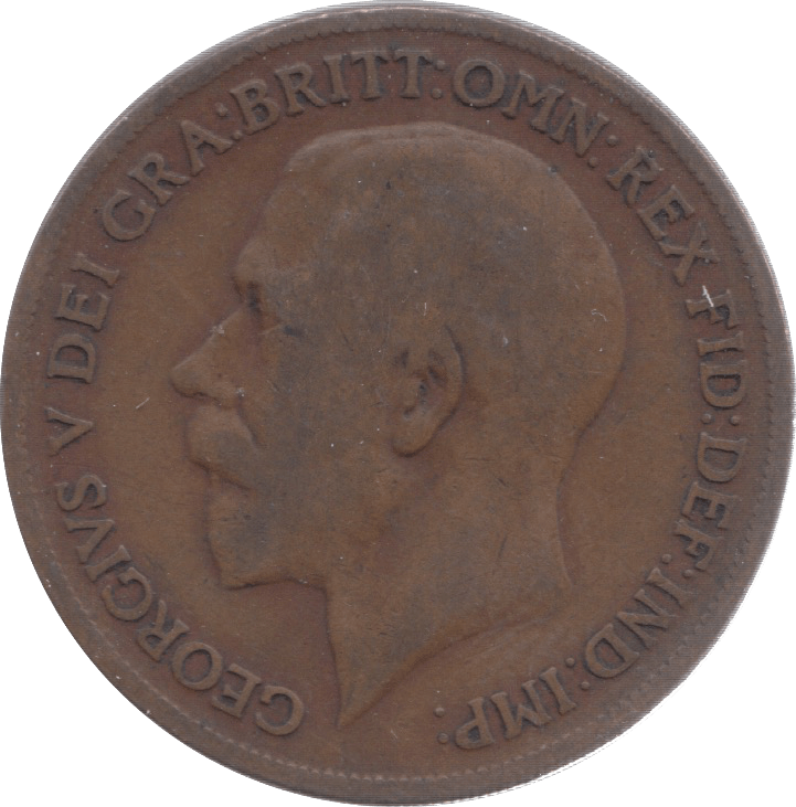 1919 PENNY ( FINE ) 17 KN - Penny - Cambridgeshire Coins