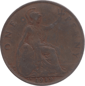 1919 PENNY ( FINE ) 18 KN - Penny - Cambridgeshire Coins
