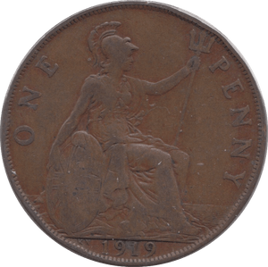 1919 PENNY ( FINE ) KN 9 - Penny - Cambridgeshire Coins