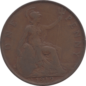 1919 PENNY ( FINE ) KN I - Penny - Cambridgeshire Coins